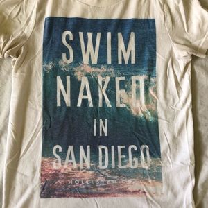 Hollister - Swim Naked in San Diego graphic tee